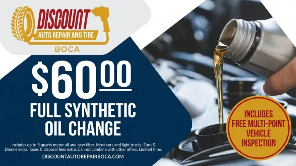 Oil Change Boca Raton