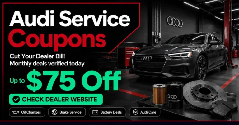 Audi Service Coupon