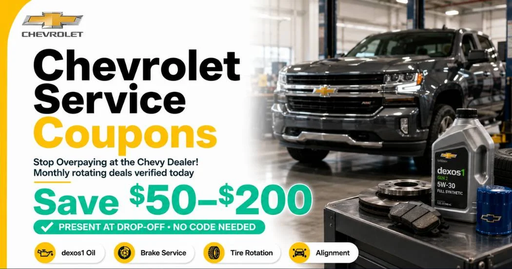 Chevrolet Service Coupons