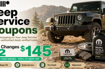 Jeep Service Coupons