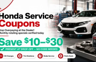 honda service coupons