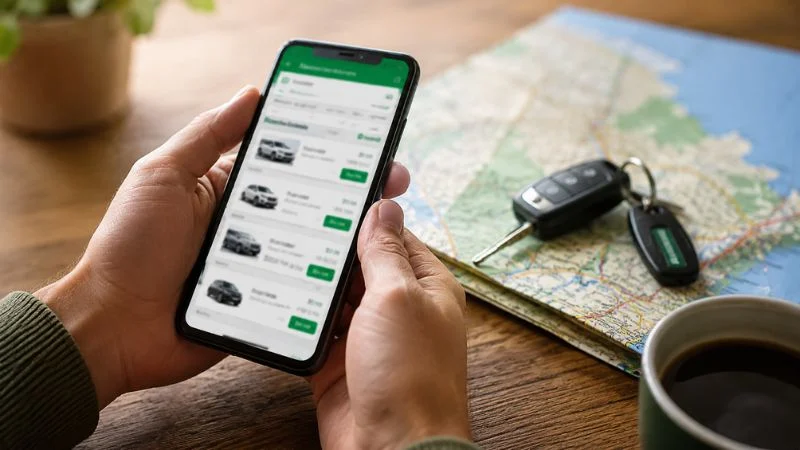 Enterprise car rental discount programs comparison chart showing military rates and seasonal deals 2026