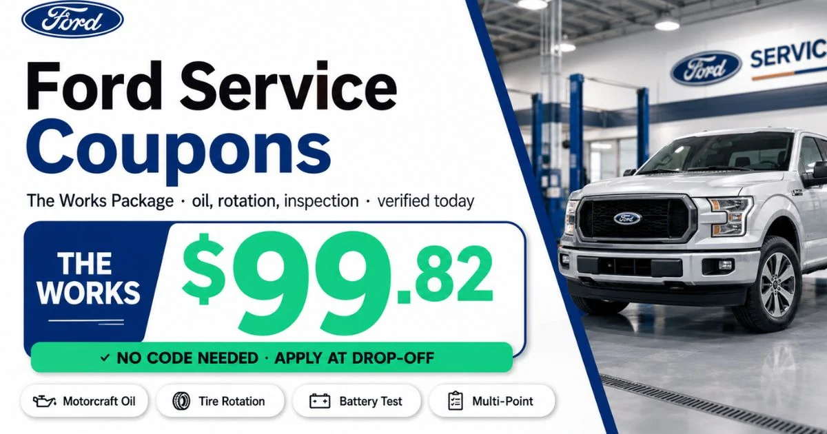 ford Service Coupons