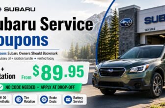 Subaru Service Coupons