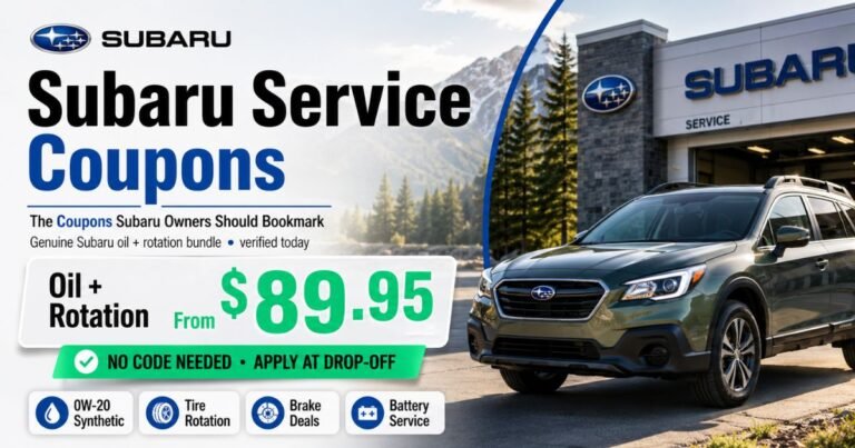 Subaru Service Coupons