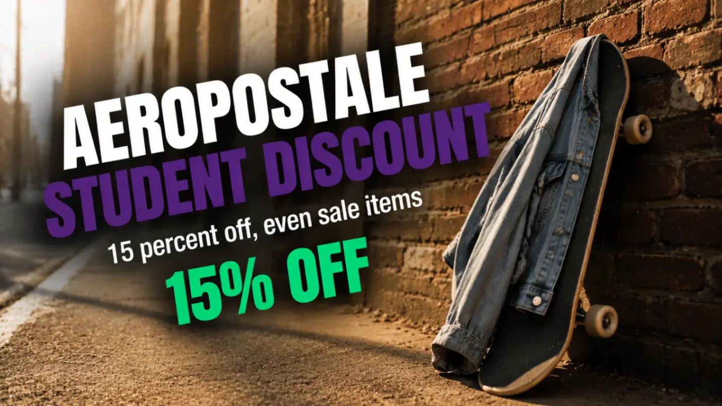 Aeropostale Student Discount: How to Get 15% Off 2026