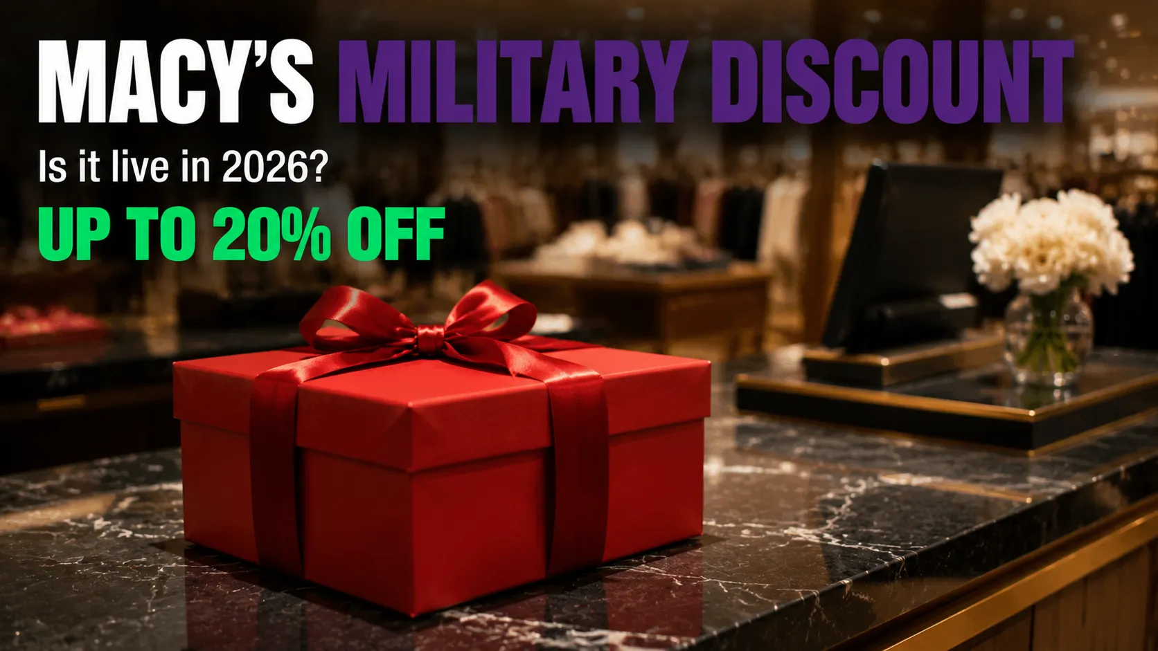 Macy's Military Discount: Is It Live in 2026?