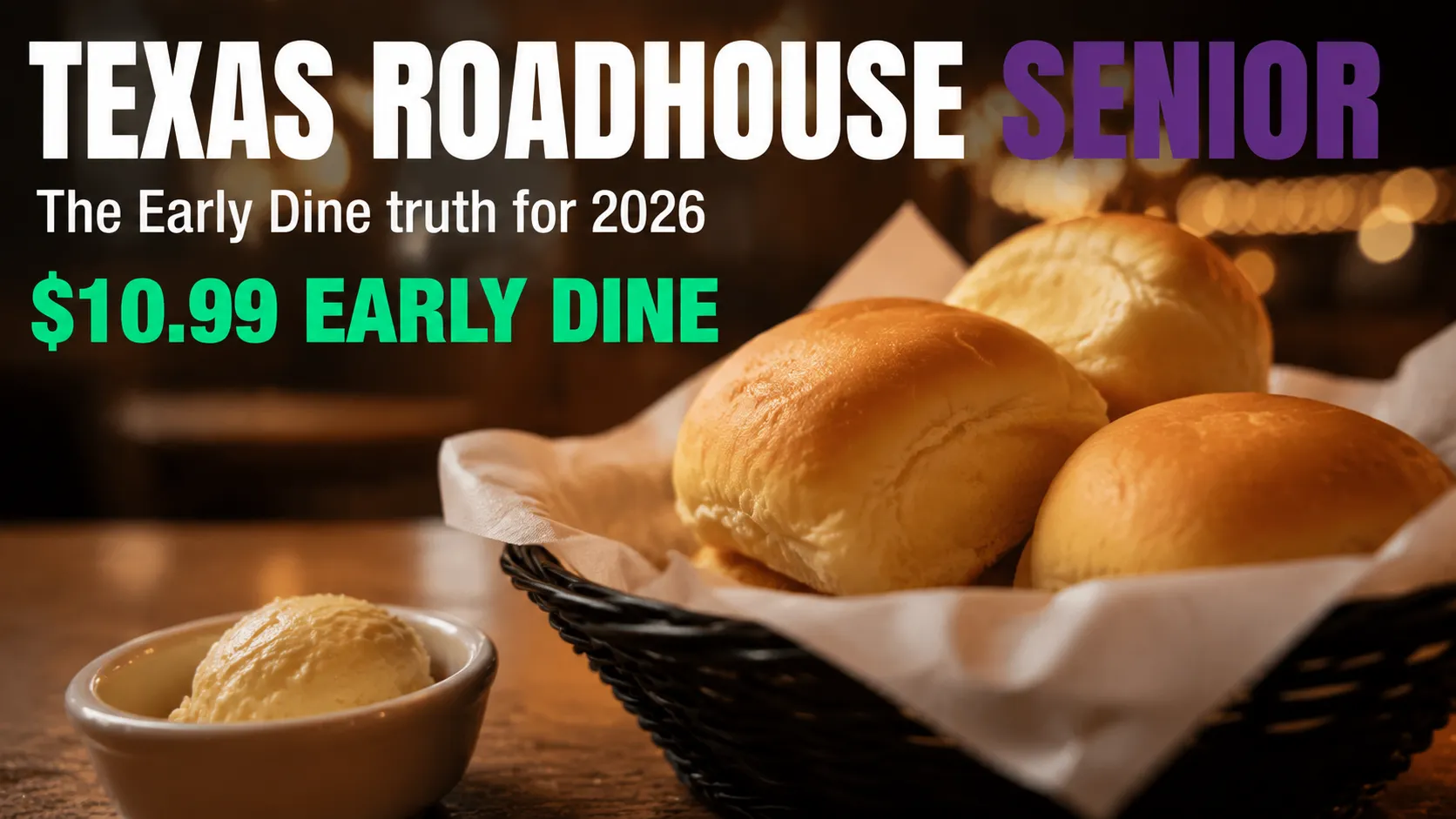 Texas Roadhouse Senior Discount: What's Real in 2026
