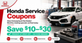 Honda Service Coupons: How to Save at Your Dealer